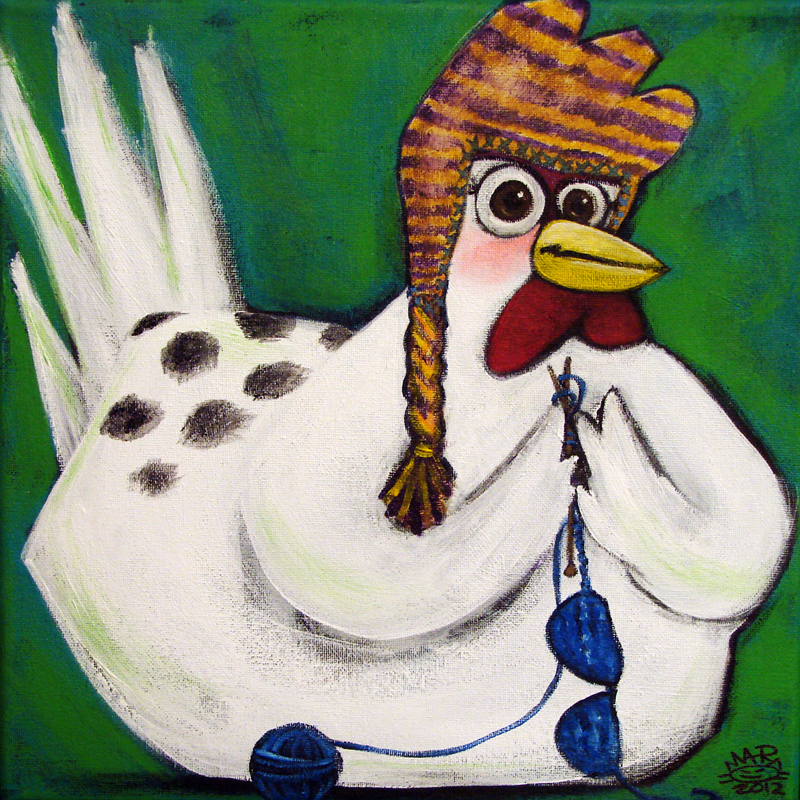 Acrylic, 12"x12"